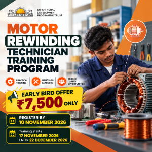 Motor rewinding technician Training 17 Nov to 22 Dec (Early Bird offer till 10th November)