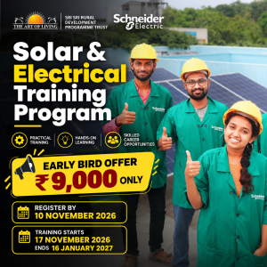 Solar and Electrical Training Program 17 Nov 2026 - 16 Jan 2027 ( Early Bird Offer till 10th November )